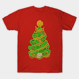 Collage Christmas Tree T-Shirt